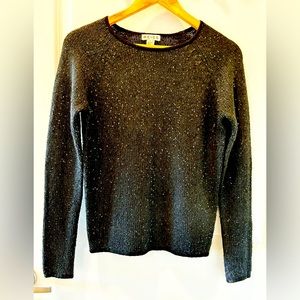 Reiss Black Sequin Sweater Size XSmall